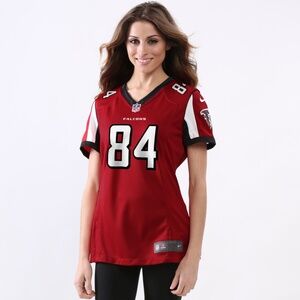Women's Atlanta Falcons #84 Roddy White Nike Red Game Jersey